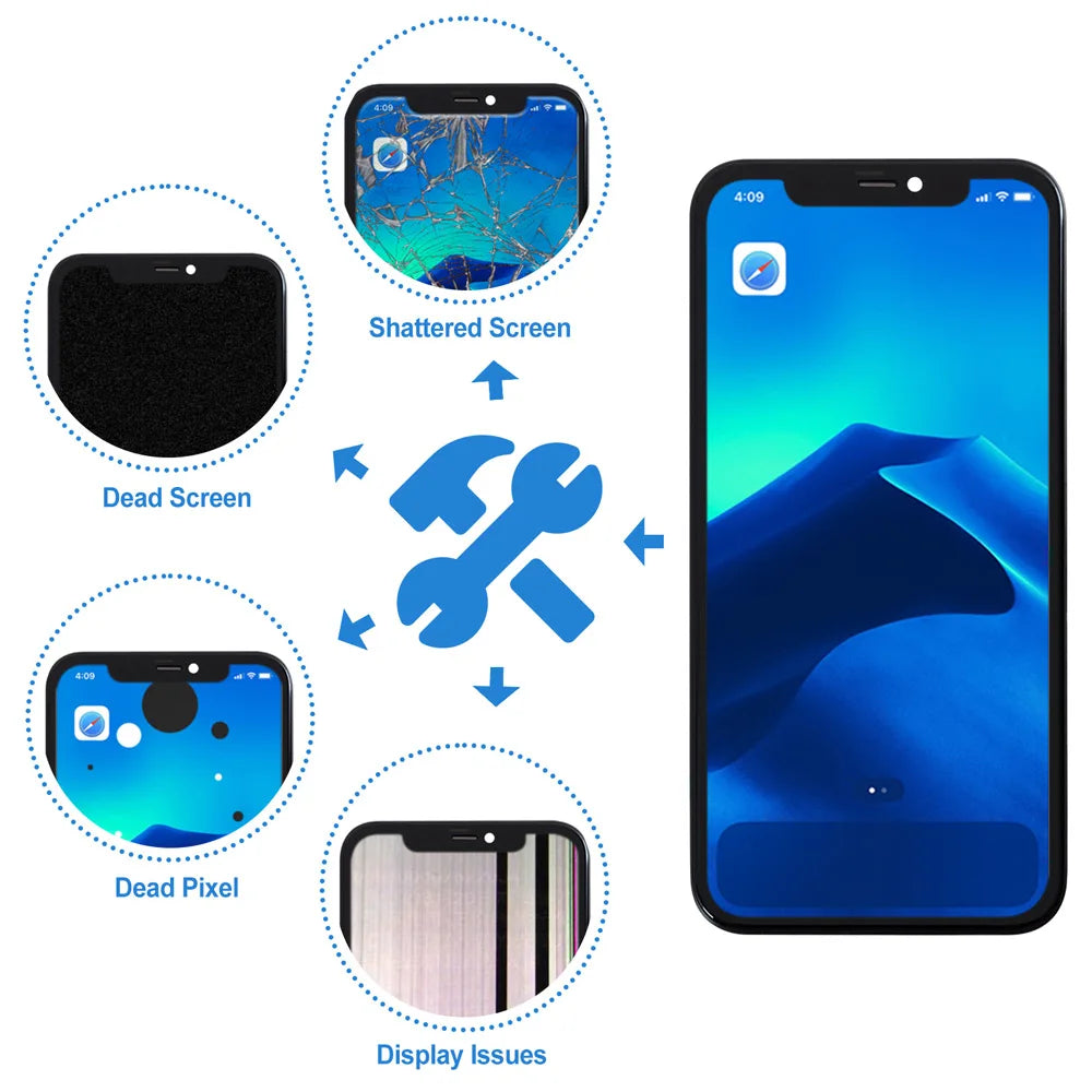 High Quality LCD For iPhone 11 Display 100% Tested Touch Scr
