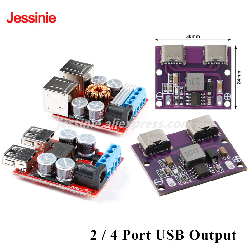 DC-DC 9V 12V 24V 36V to 5V 3A Step Down Buck Converter Board