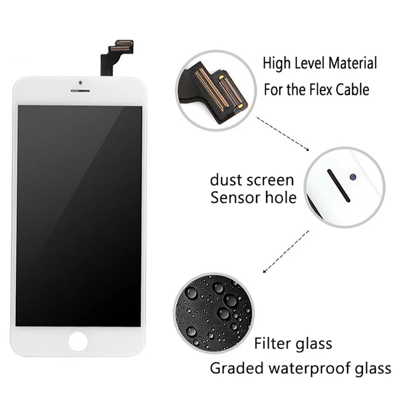 Grade AAA +++ Screen For iPhone 6 7 8 Plus LCD With Perfect 