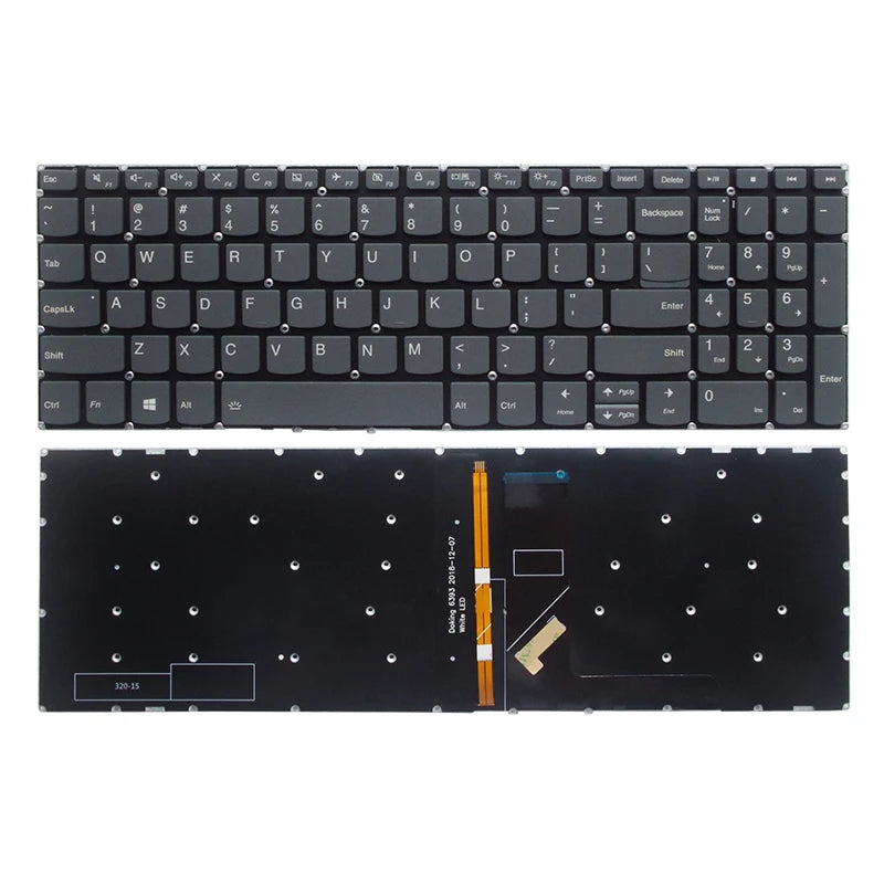 US keyboard FOR LENOVO IdeaPad 340C-15 AST 340C-15IGM 340C-15IWL S145-15 AST S145-15API S145-15IIL palmrest upper