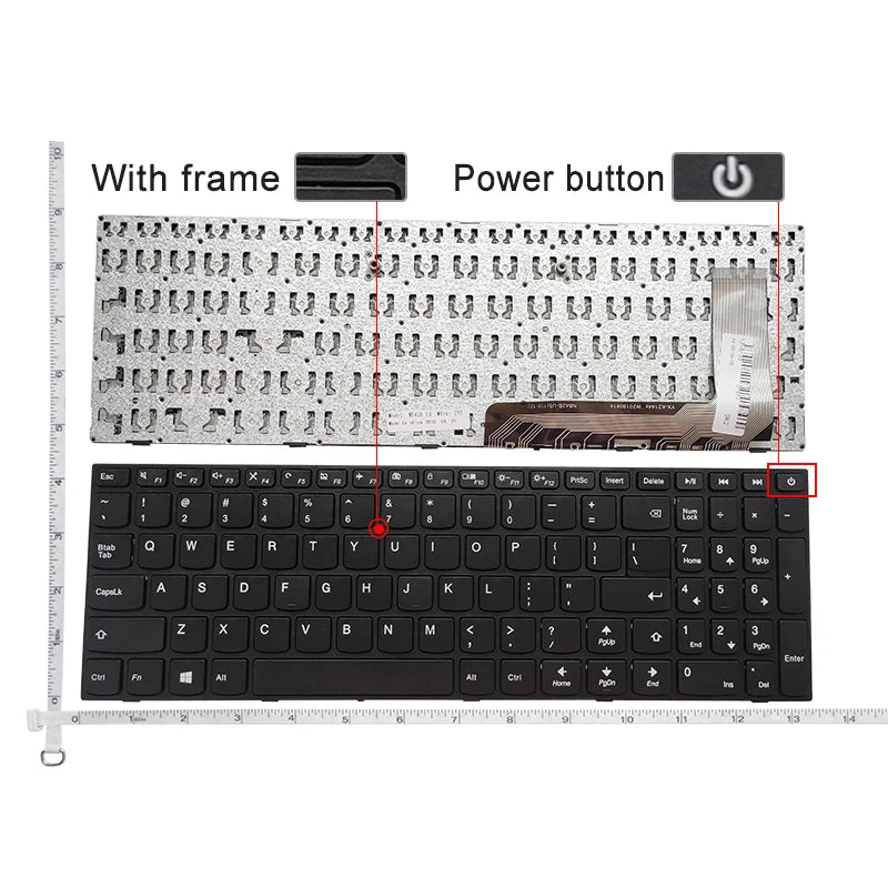 US NEW Keyboard For Lenovo Ideapad 310-15ABR 510-15IKB V110-