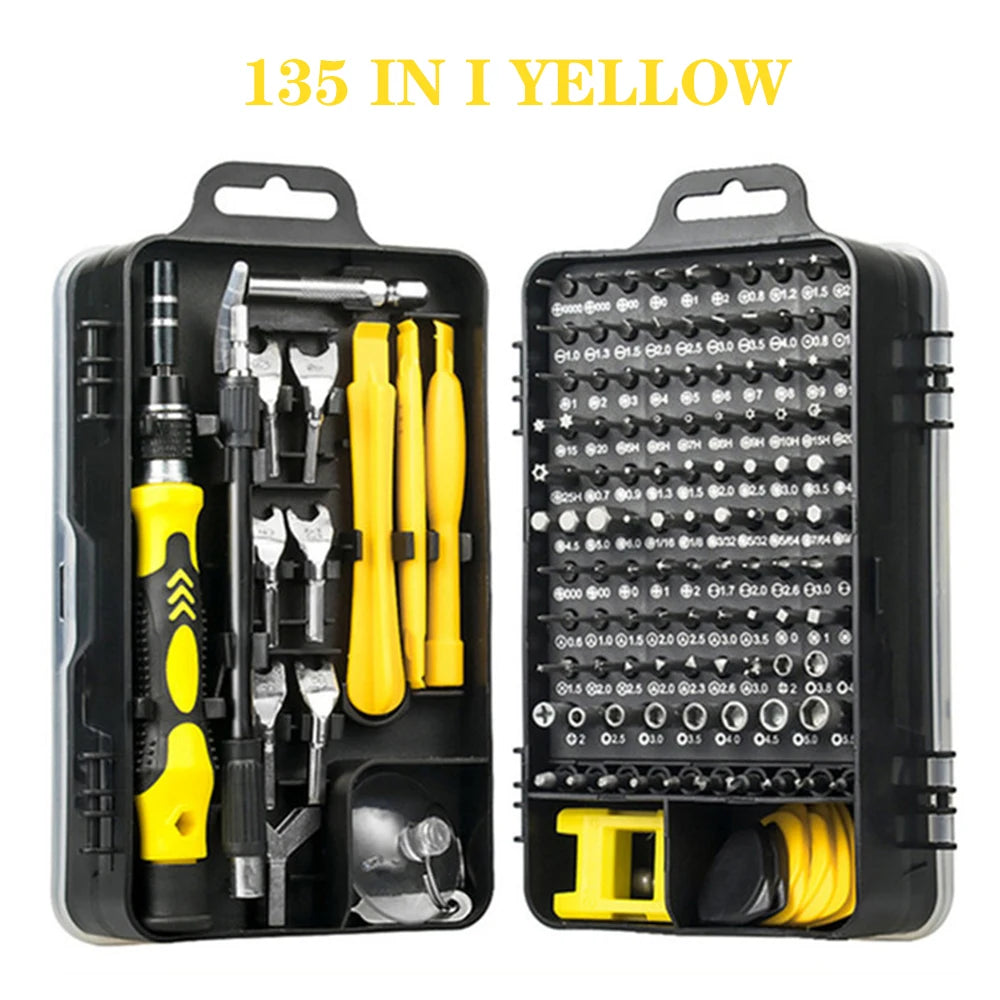 Screwdriver Set Precision Magnetic Screw Driver Bits Torx Hex Bit Handle Mobile Phone Repair Screwdrive Kit Hand Tools