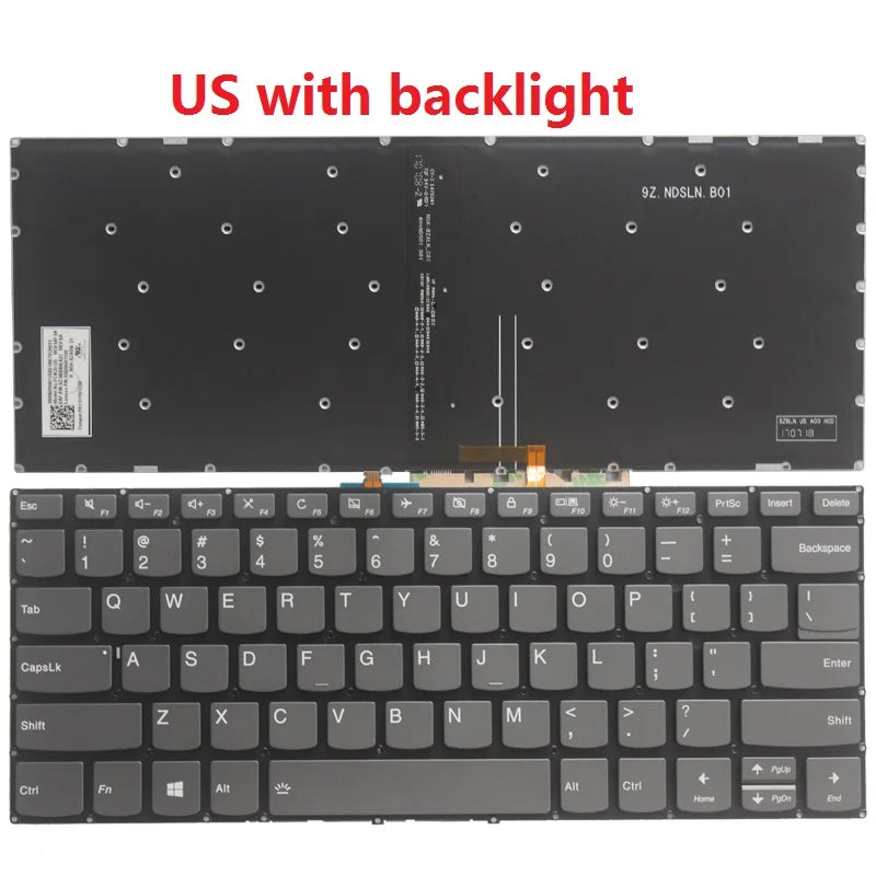 NEW Russian/US/UK/Spanish/Latin laptop keyboard for LENOVO I