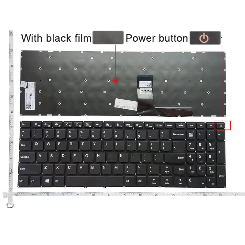 US NEW Keyboard For Lenovo Ideapad 310-15ABR 510-15IKB V110-