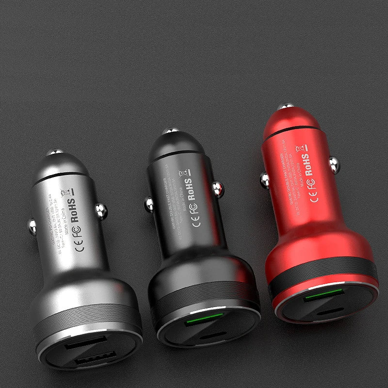 65W SUPERVOOC 2.0 Car Charger Fast Car Charging 6.5A Type-C 