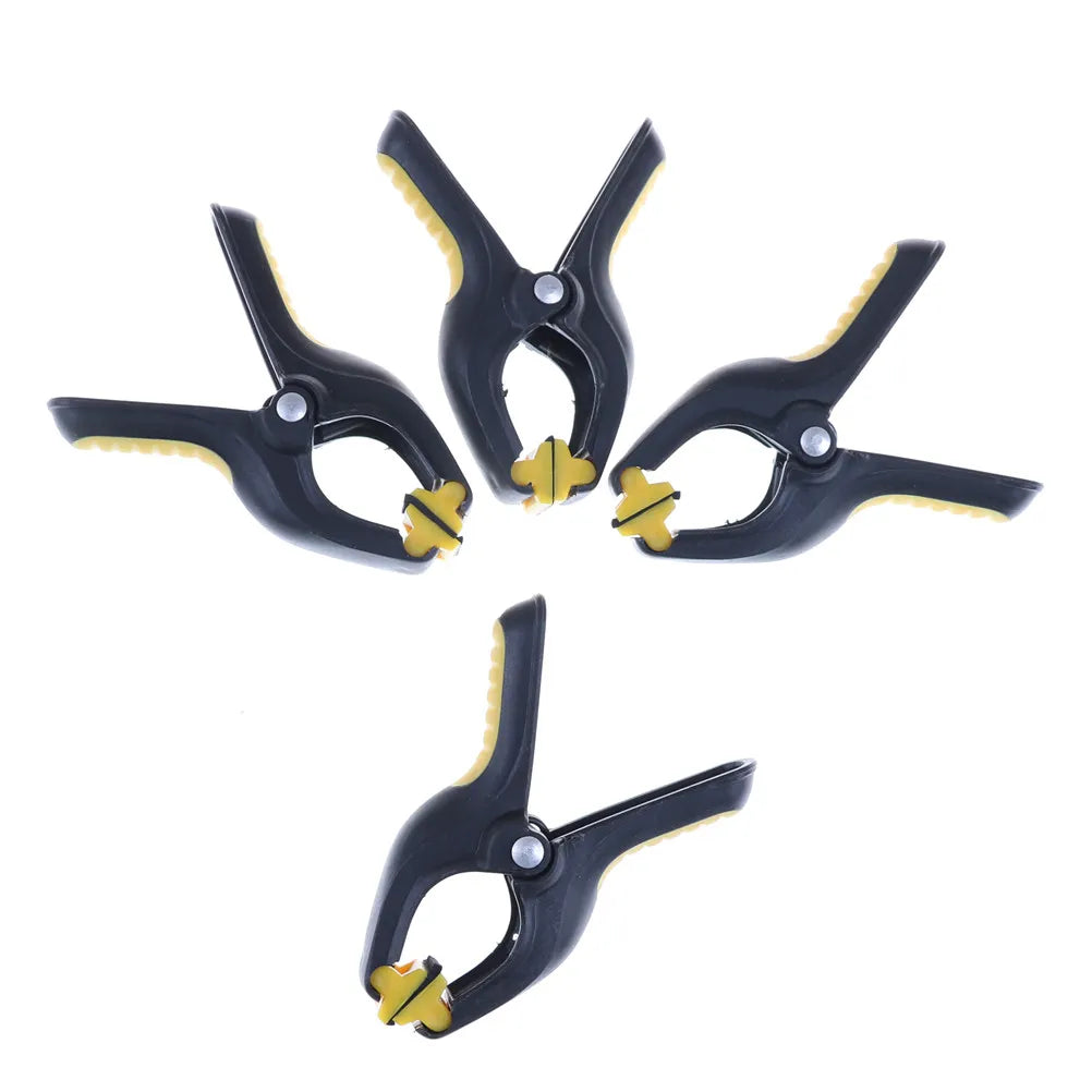 4 /6 /10pcs Spring Clamps Fixture Plastic Fastening Clips Fo
