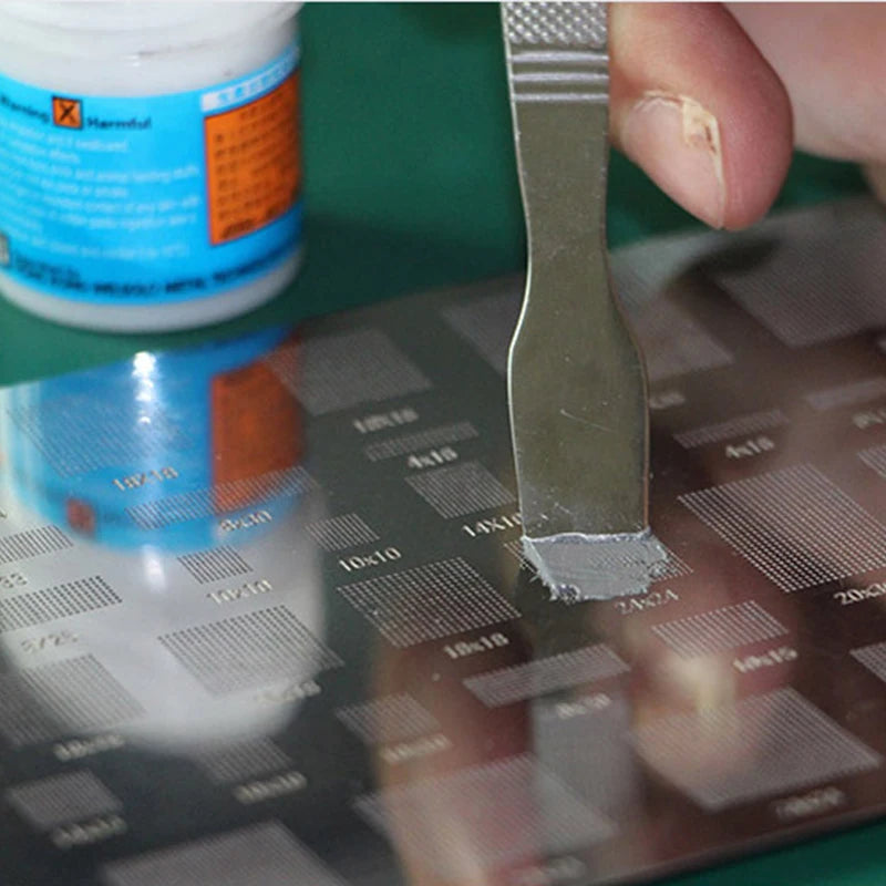 JAKEMY JM-Z12 Memory Metal Tin Scraping Knife Solder Paste M