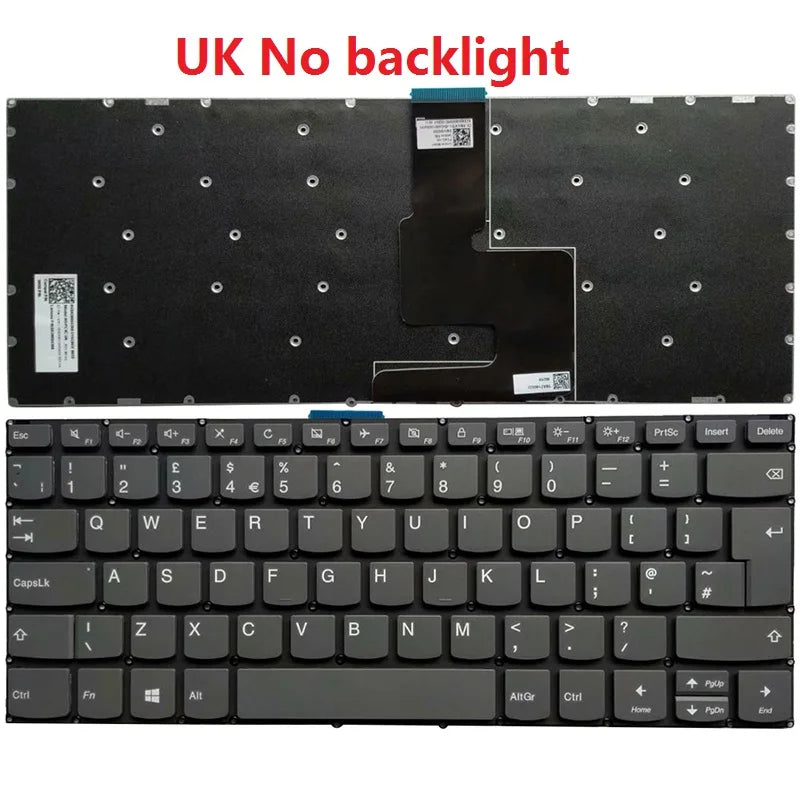 NEW Russian/US/UK/Spanish/Latin laptop keyboard for LENOVO IdeaPad 3-14ADA05 3-14ARE05 3-14IGL05 3-14IIL05