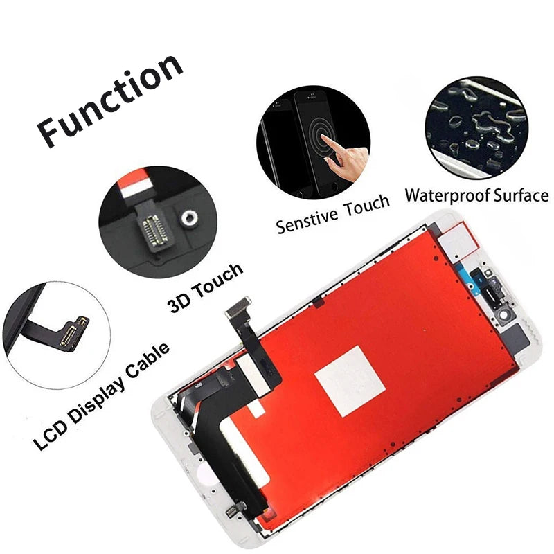 Grade AAA +++ Screen For iPhone 6 7 8 Plus LCD With Perfect 