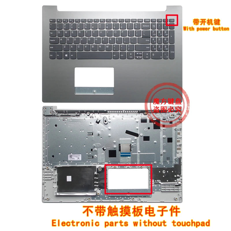 US keyboard FOR LENOVO IdeaPad 340C-15 AST 340C-15IGM 340C-15IWL S145-15 AST S145-15API S145-15IIL palmrest upper