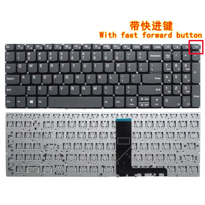 US keyboard FOR LENOVO IdeaPad 340C-15 AST 340C-15IGM 340C-15IWL S145-15 AST S145-15API S145-15IIL palmrest upper