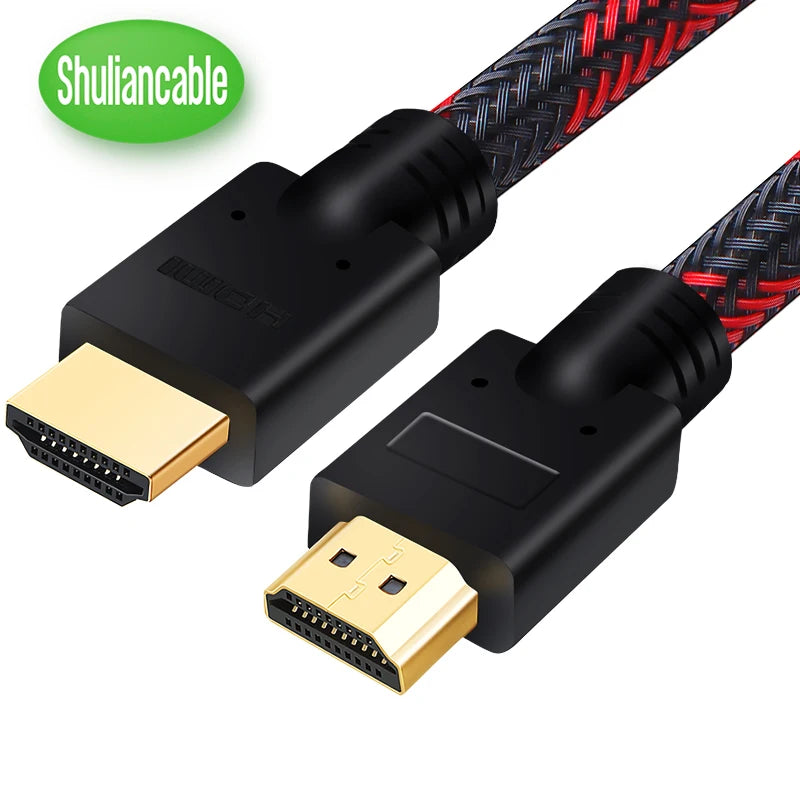 Shuliancable HDMI Cable 4K 60Hz 2.0 Cable HDR 1m-5m All Supp