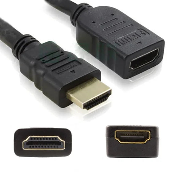 HDMI-compatible Extension Cable male to female 30CM/50CM/1M/