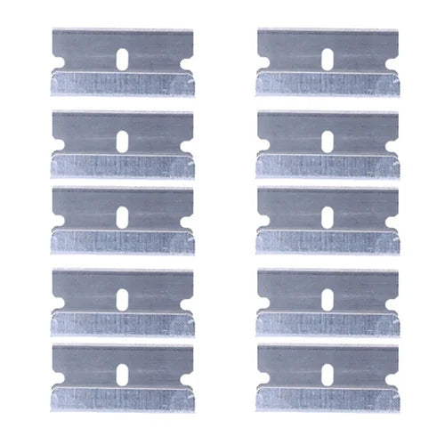10pcs/lot Stainless Steel Blades for iPhone iPad Samsung Phone LCD Screen Glue Remover Cleaning Tools (NO Handle)