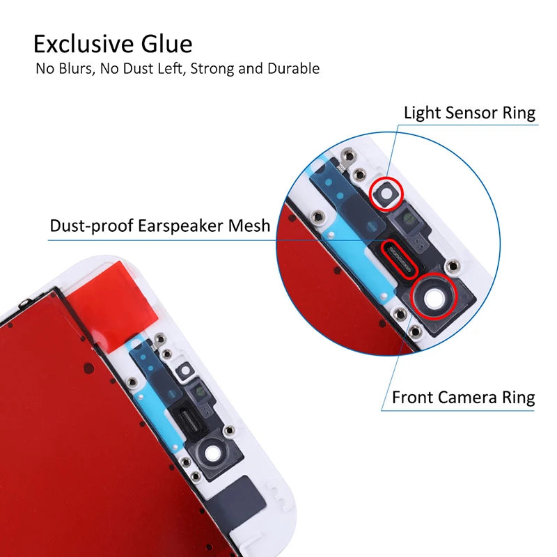 Grade AAA +++ Screen For iPhone 6 7 8 Plus LCD With Perfect 