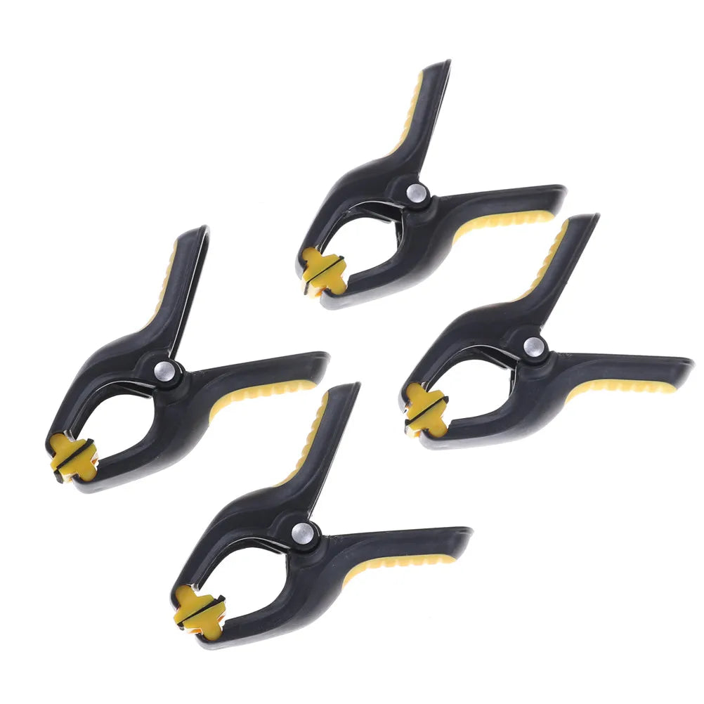 4 /6 /10pcs Spring Clamps Fixture Plastic Fastening Clips Fo