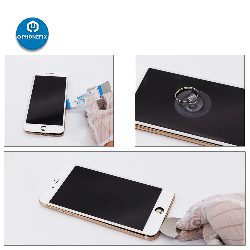 3/8pcs Universal Mobile Phone Repair Opening Tool Metal Spud