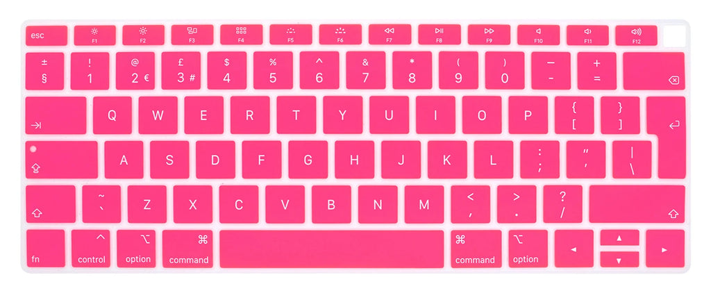 English EU Keyboard Cover For Macbook Air 13 2026 M5 Macbook Pro 13 UK Keyboard M4 M3 M2 M1 Pro 16 15 12 11 Keyboard Cover