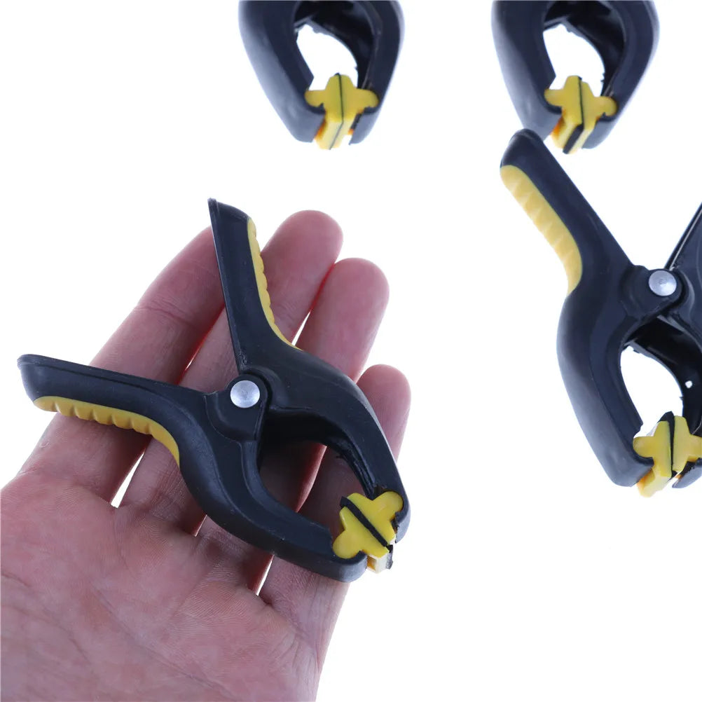 4 /6 /10pcs Spring Clamps Fixture Plastic Fastening Clips Fo