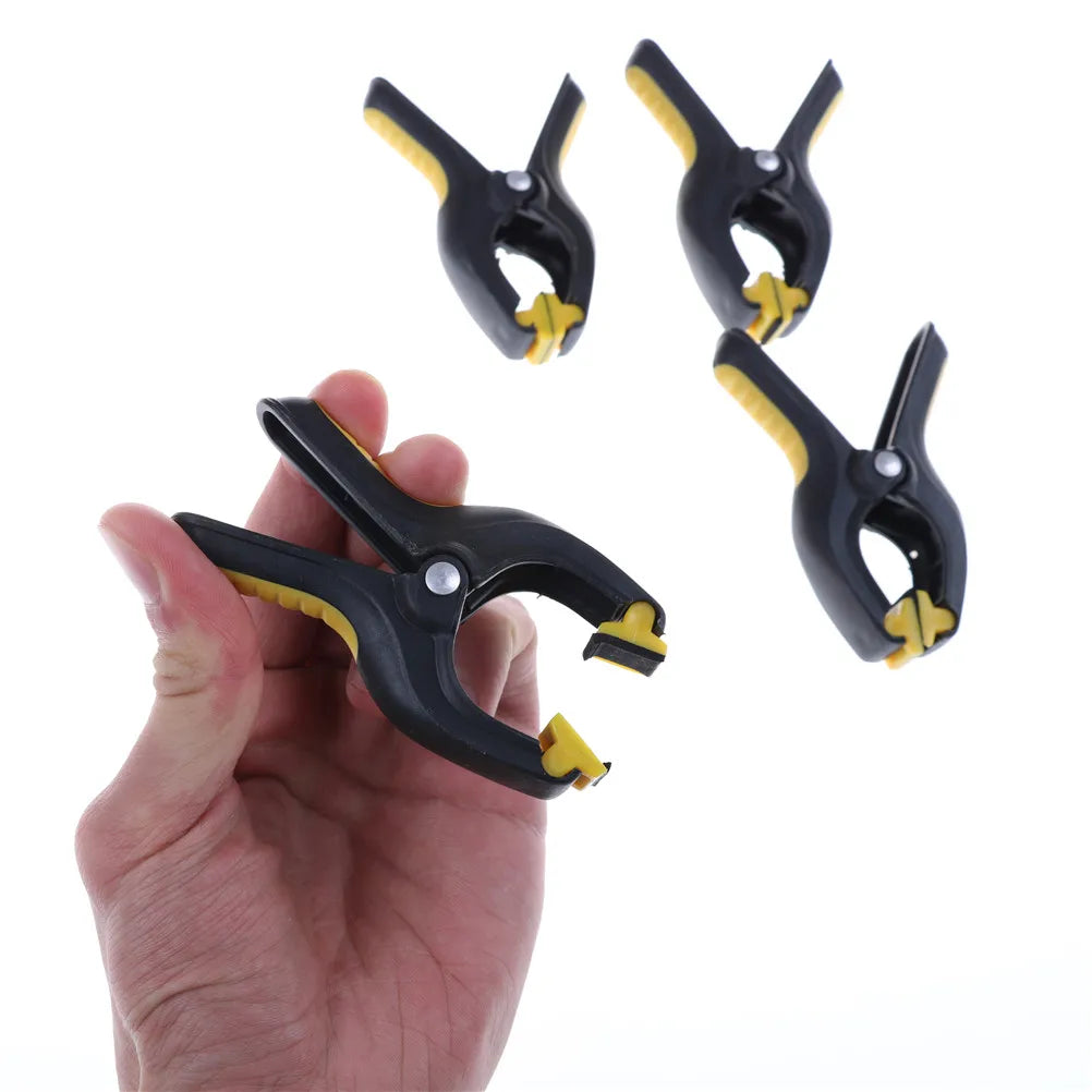4 /6 /10pcs Spring Clamps Fixture Plastic Fastening Clips Fo