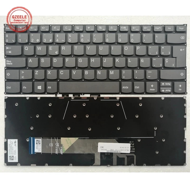 US/SP/FR/UK/BR Keyboard for Lenovo Flex 6-14IKB 14ARR Yoga 5