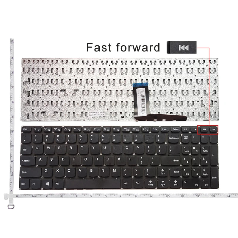 US NEW Keyboard For Lenovo Ideapad 310-15ABR 510-15IKB V110-