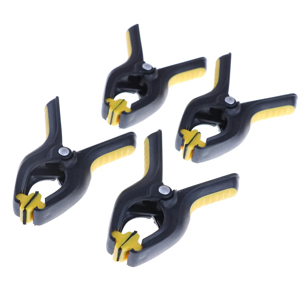 4 /6 /10pcs Spring Clamps Fixture Plastic Fastening Clips Fo