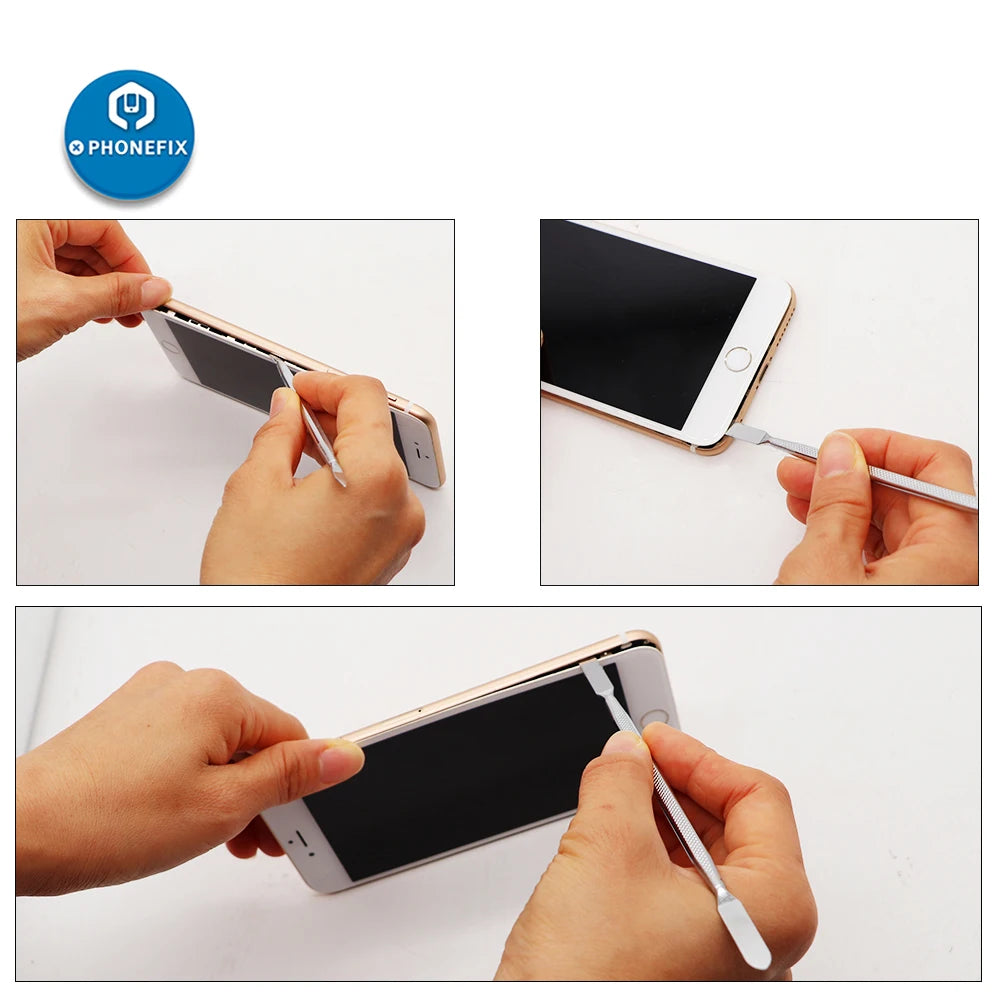 3/8pcs Universal Mobile Phone Repair Opening Tool Metal Spud