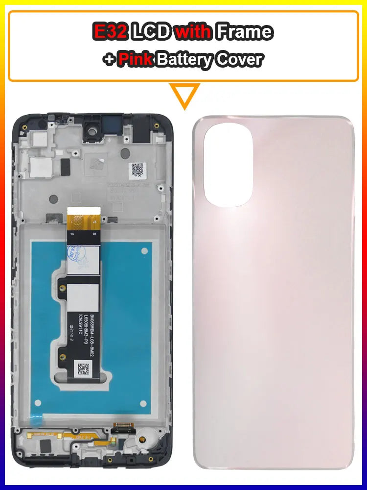 Tested LCD for Motorola Moto E32 XT2227 LCD Display Touch Screen Digitizer Assembly Replacement for Moto E32 XT2227 Phone creen