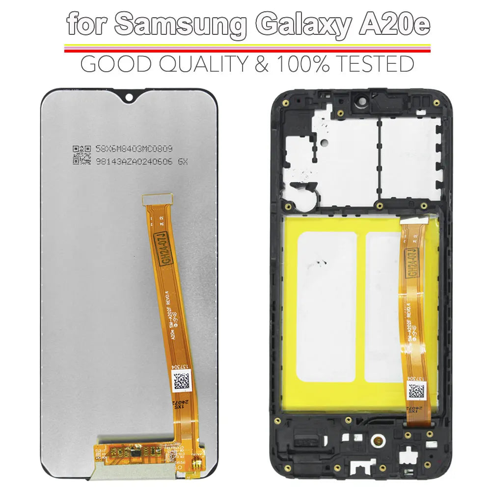New LCD for Samsung Galaxy A20e LCD Display Touch Screen Dig