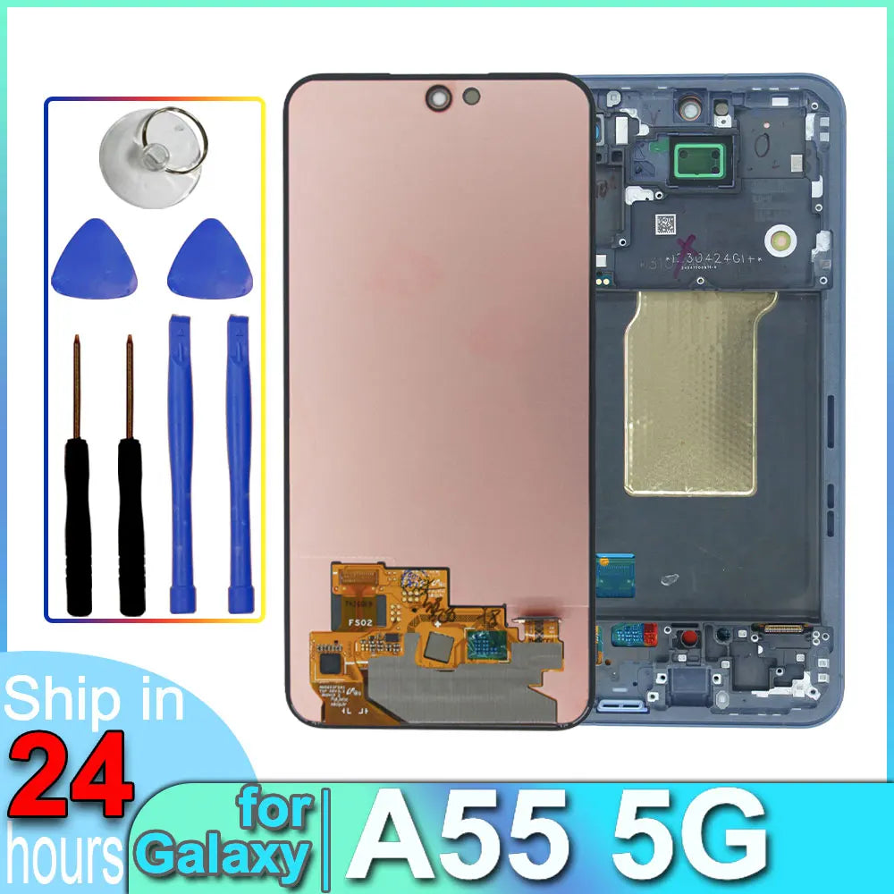 6.6 LCD for Samsung Galaxy A55 5G LCD Display Touch Screen D
