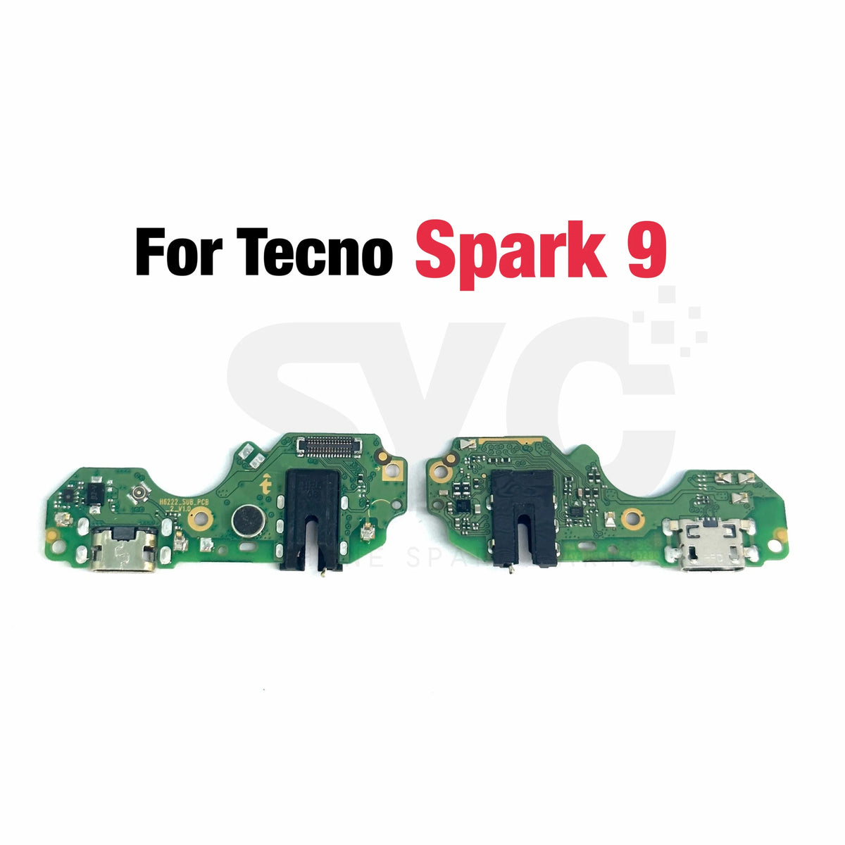 OEM For Tecno Spark 7 6 Air Go USB Charging Dock Board Port Connector Flex Cable For Spark 8 8C 8P 9 9T 10C KE5 KG5K Replacement