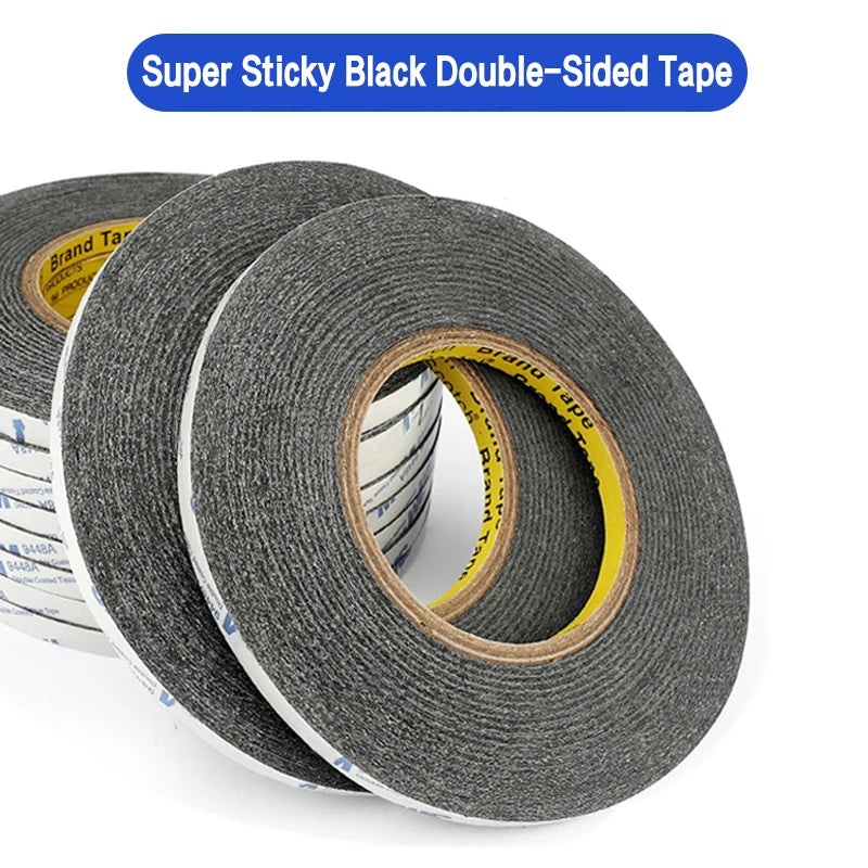 50meters 1/2/3/5/8/10/12/15mm Thick Sticker Double Side Adhe
