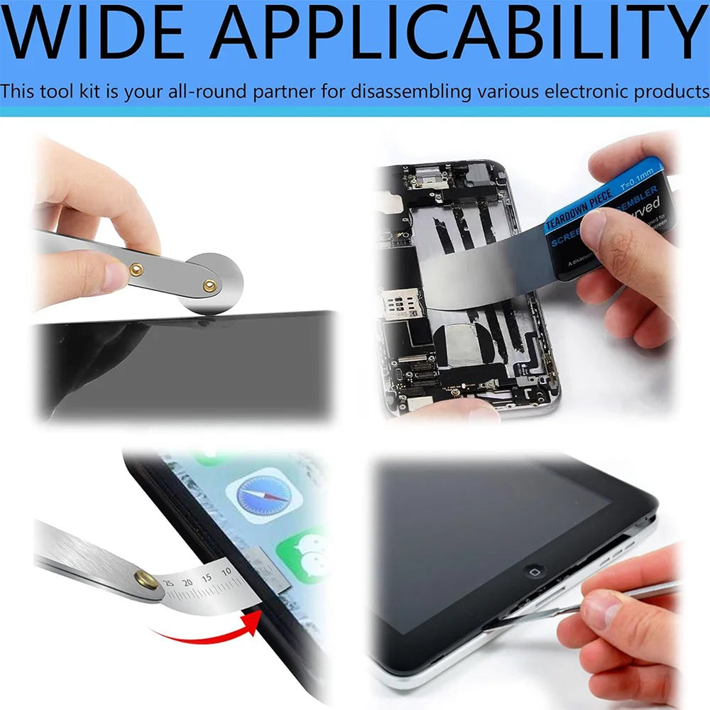 Mobile Phone Repair Kit Metal Spudger Pry Tool for Electroni
