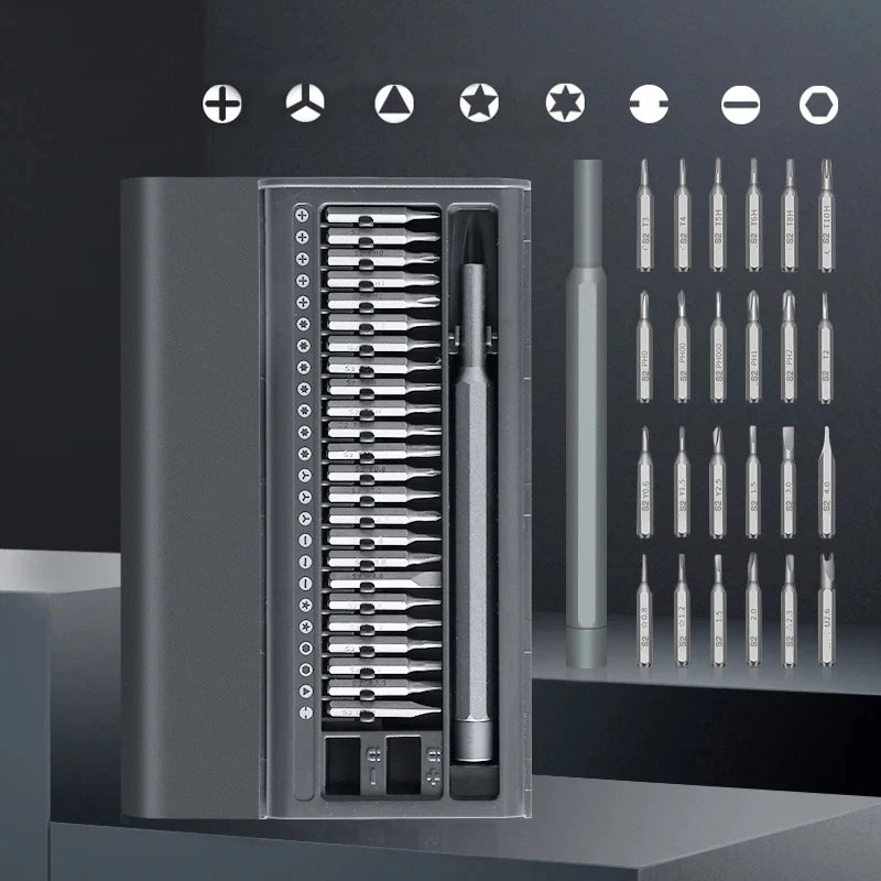 26 in 1 Precision Screwdriver Set Magnetic Screw Driver Bits