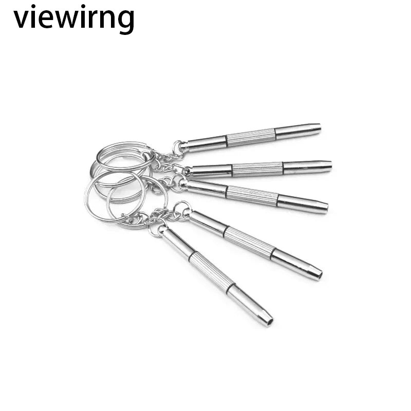 Viewring 1/3/5/10 Portable Eyeglass Repair Screwdriver Keych
