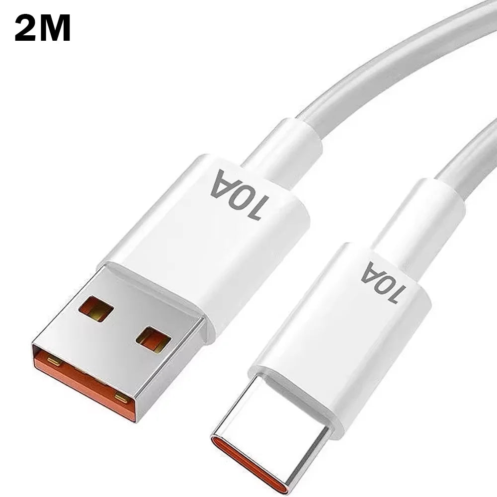 Total 120W Fast Charger USB Type C Cable Fast Charging Phone Power Adapter For iPhone Xiaomi Samsung Quick Charge Wall Charger