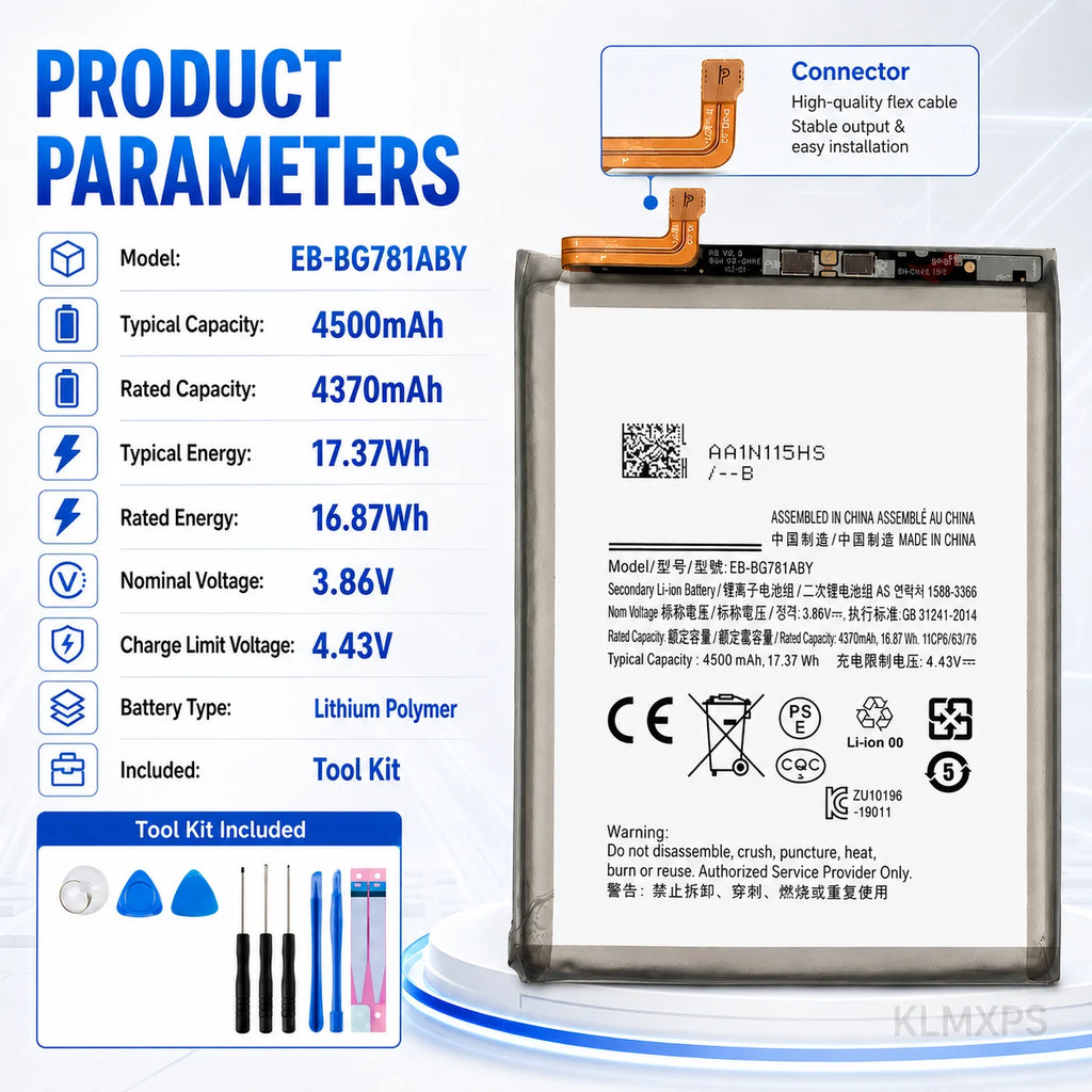 4500mAh B-BG781ABY Durable Stable Battery Replacement For Sa