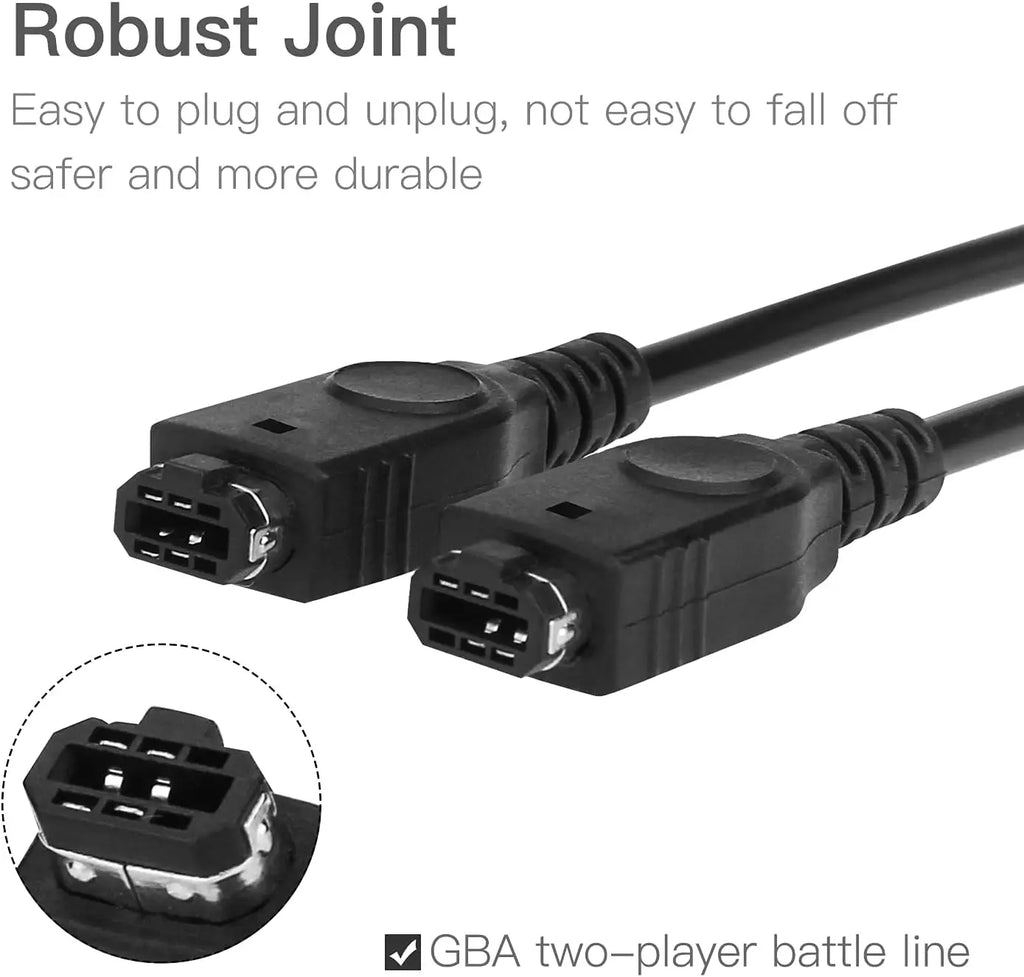 For Game Boy Advance SP Link Cable 2 Player Replacement GBA 
