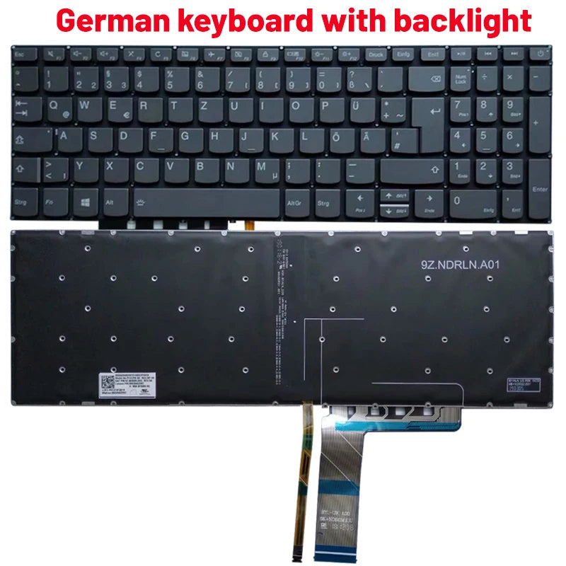 For Lenovo IdeaPad 330-15 330-15AST 330-15IGM 330-15IKB 330-15ARR 720-15 720-15IKB Russian/US/UK/Spanish/French laptop keyboard