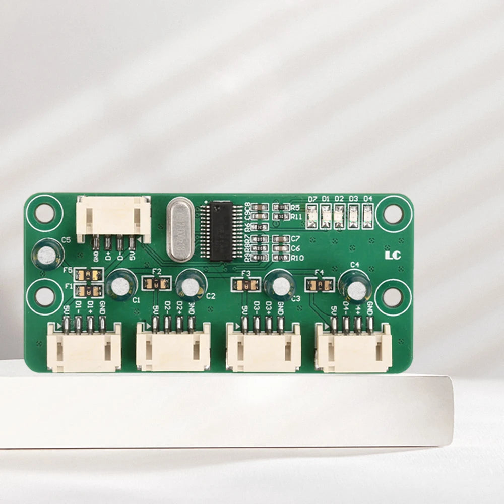 1-to-4-Port HUB Module USB 2.0 Free Drive USB Splitter Electronic Development Expansion Board PH2.0 Interface Version DC 5V