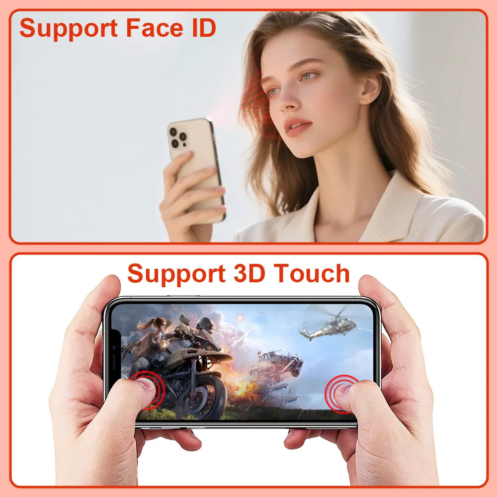 PINGSILING Screen INCELL For iPhone X XR XS MAX 11 12 13 Min