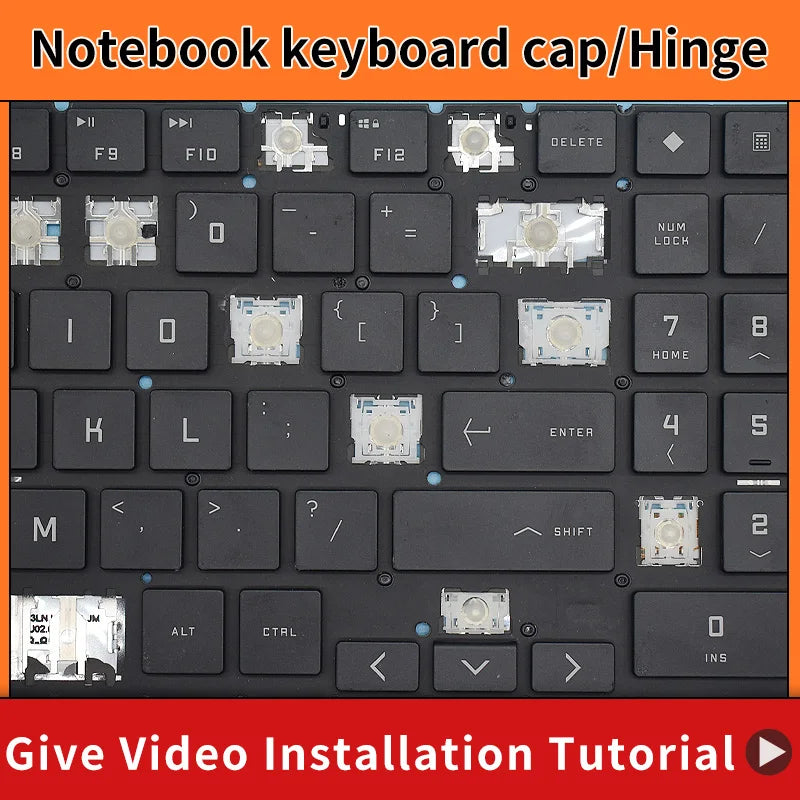 Replacement Keycap Key Cap&Scissor Clip&Hinge For HP OMEN Ga
