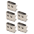5pcs Game Handle Charging Port Type C Interface Replacement 