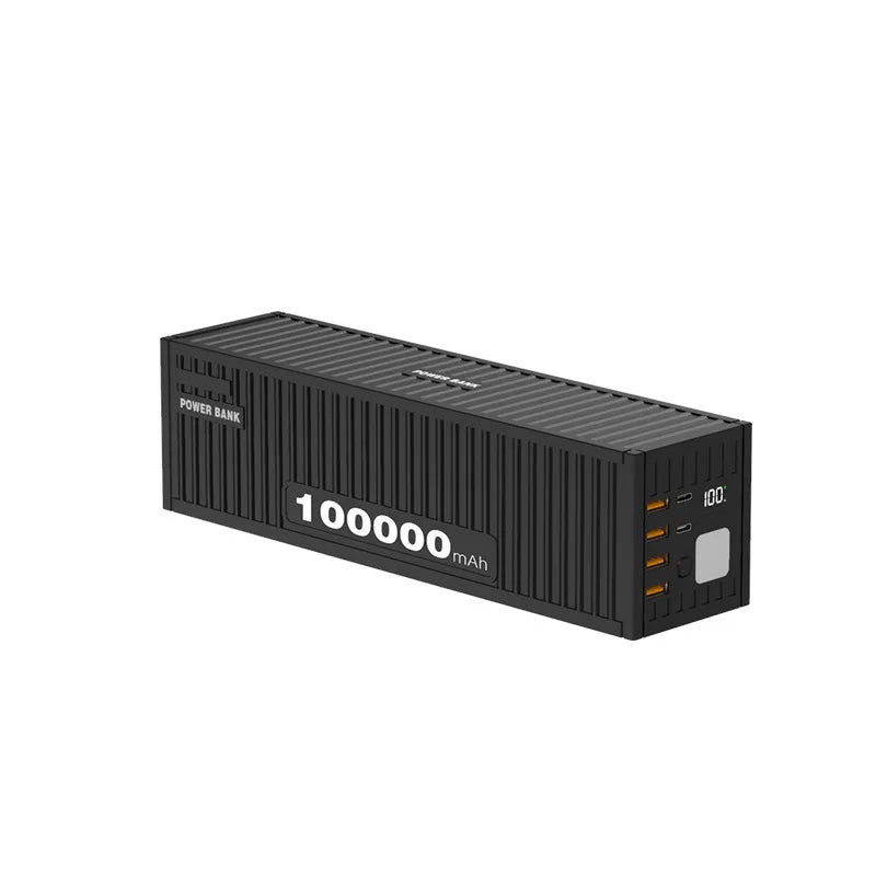 Power Bank 100000mAh 66W Fast Charging Portable Charger Station Powerbank for iPhone 17 X Samsung Huawei Xiaomi External Battery