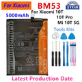 100% Orginal BM53 5000mAh Battery For Xiaomi 10T/10T Pro/ Mi