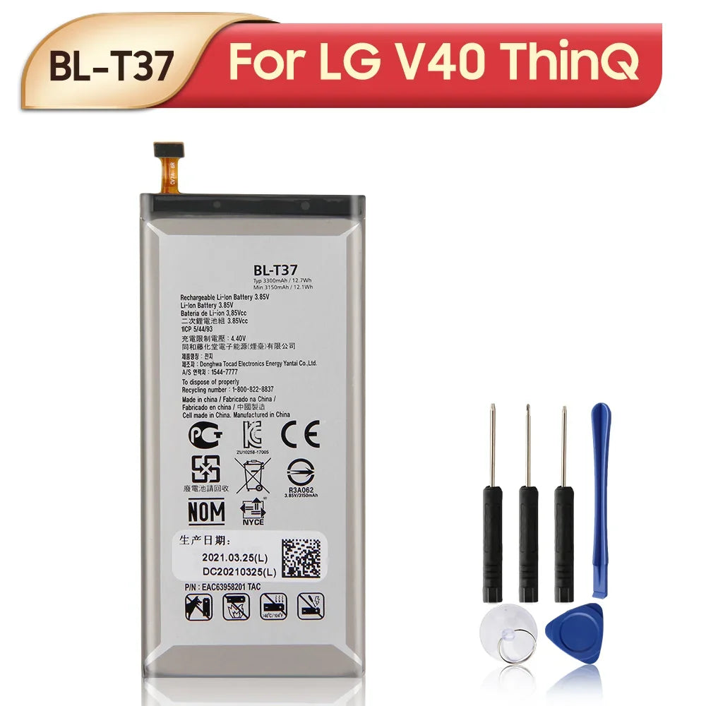 2024 Years Replacement Phone Battery For LG V60 V50 V40 V30 