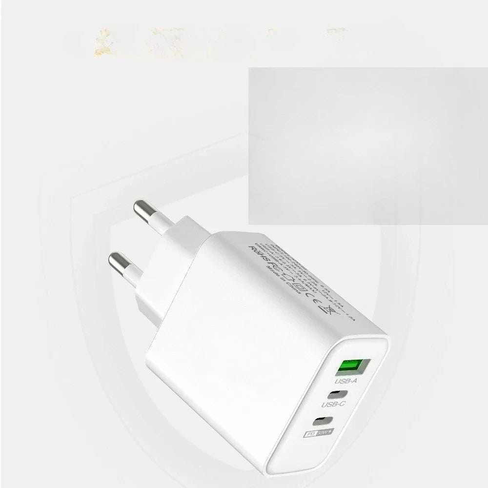 Charger USB PD Type-C Multi-Port Mobile Phone Adapter for iP