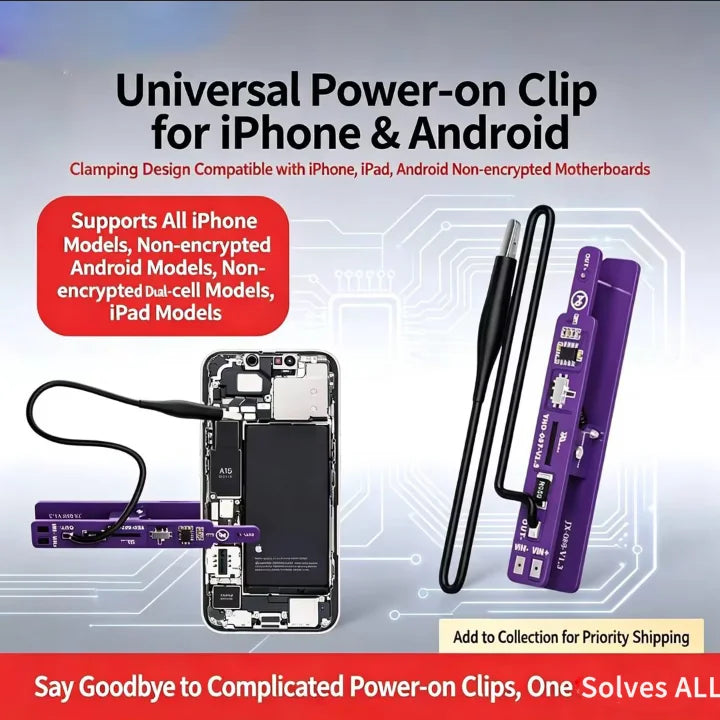 Lanrui M191 Universal Switch Clip Power On Tool Dual Mode De