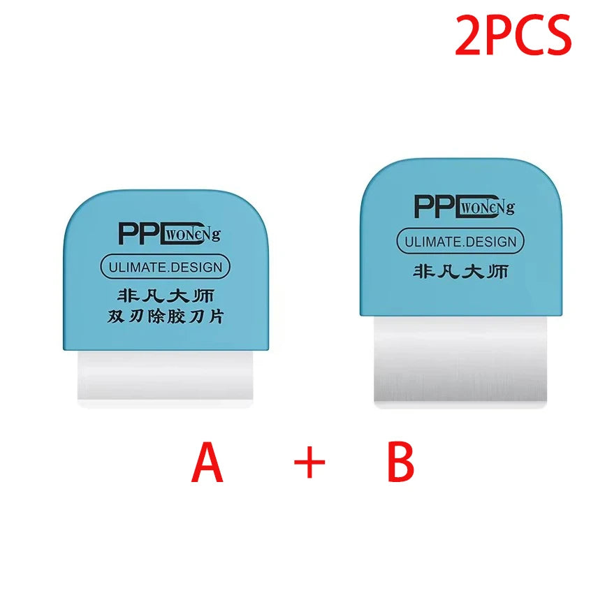 PPD Ultra Thin Metal Steel Opening Tool Mobile Phone Laptop Chip Removal Battery Disassembly Screen Separating Opening Pry Tool